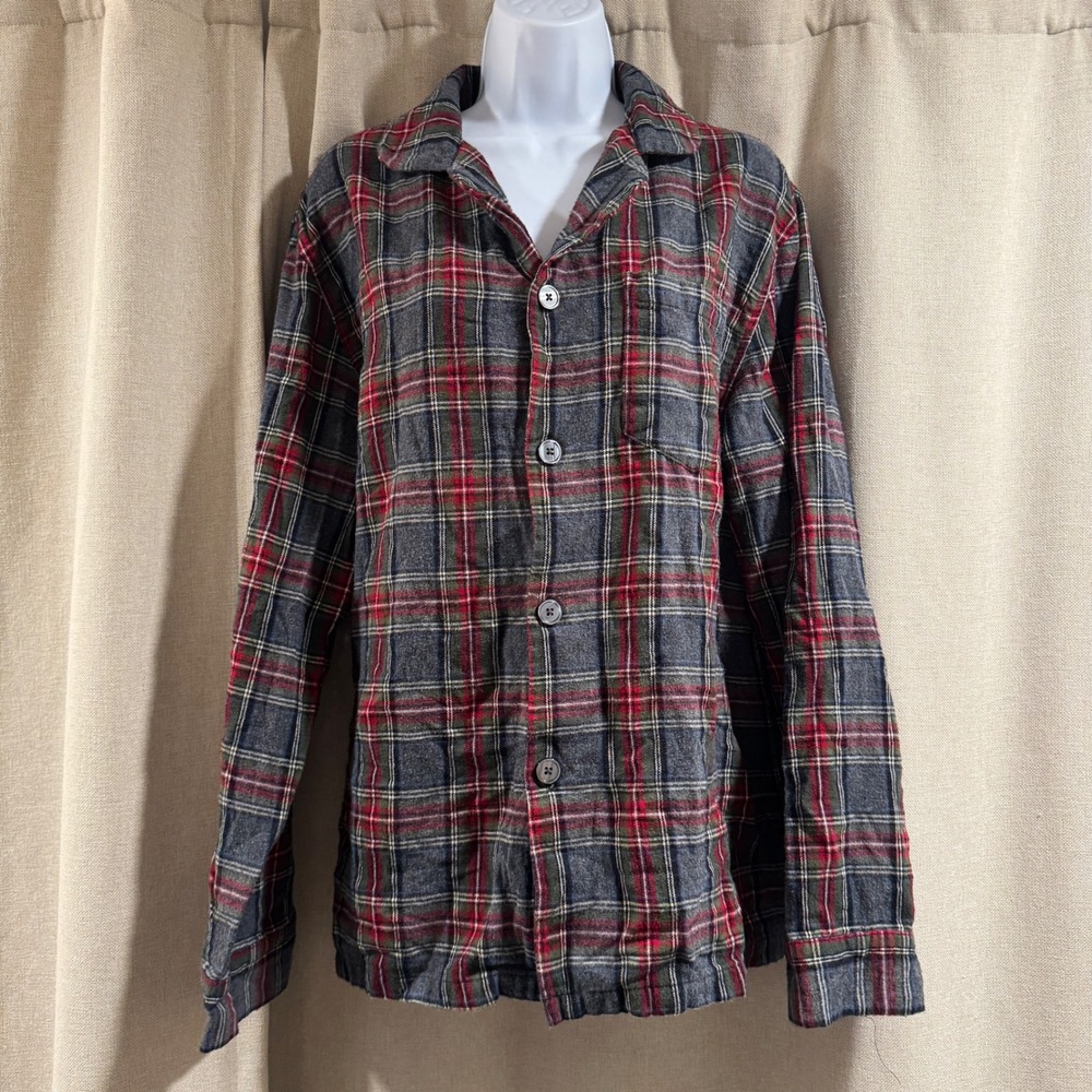 VTG L.L.‎ Bean Plaid Flannel Shirt Mens M Regular